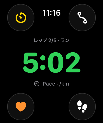Apple Watch の構造化ワークアウトガイド